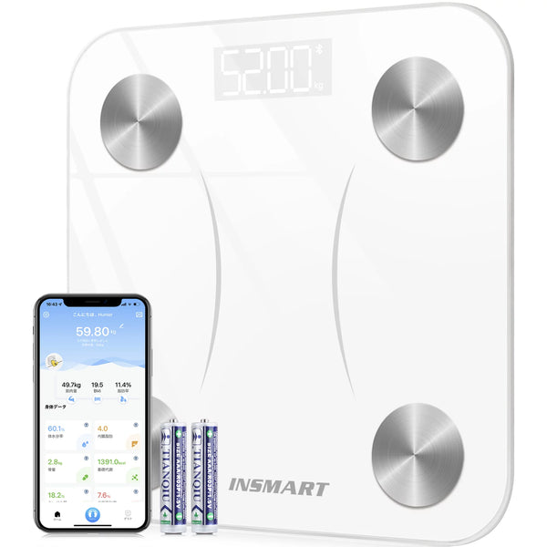 INSMART Body Fat Scale Digital Smart Scales Bluetooth-compatible