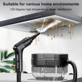 INSMART 2500W Handheld Steam Cleaner,15s Fast Heat-Up,1600ml Large Tank,3 Steam Levels,Portable Steamer for Floors,Tile,Grout,Car,Couch – Includes 7 Accessories (110V/220V)