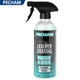Pecham 16 oz Car Leather Cleaner, Professional Car Interior Cleaner, 3-in-1 Car Leather Cleaner and Conditioner Spray