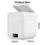 INSMART 12L Portable Washing Machine,24W Mini Laundry Machine for Underwear,Socks for Apartment Dorm RV Travel