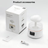 INSMART Raindrop White Noise Humidifier with Bluetooth Speaker,13.5oz Top Fill Cool Mist Essential Oil Diffuser, 3-Level Mood Night Light & Timer, for Bedroom, Nursery, Office