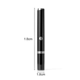 INSMART 2-in-1 Electric Eyebrow Trimmer & Eyelash Curler with Auto Soft Light, 20s Fast Heating, Type-C Fast Charging for Women, Black