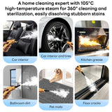 INSMART 2500W Steam Cleaner,15s Fast Heating,Handheld Steam Cleaner for Home with 1L Water Tank,Portable Steam Cleaning Machine for Kitchen, Bathroom, Floor