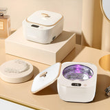 INSMART Ultrasonic Cleaner for Retainers, Dentures, Jewelry & Glasses - 48kHz Deep Cleaning, 3-Speed Timer