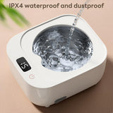 INSMART Ultrasonic Cleaner for Retainers, Dentures, Jewelry & Glasses - 48kHz Deep Cleaning, 3-Speed Timer