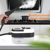 INSMART 2500W High-Pressure Steam Cleaner for Home, Steamer for Cleaning with 40oz Water Tank, 6 Adjustable Levels, 8 Accessories for Kitchen, Bathroom, Car, Tile and Grease