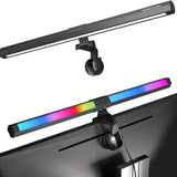 INSMART Monitor Light Bar,Eye-Care Dual Light Computer Light Bar,3 Color Temperature Adjustable Brightness Screen Light Bar,15 RGB Backlight for Home Office Gaming