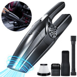 Pecham Cordless Car Vacuum, 8000Pa Portable Handheld Vacuum, 12V Mini Wet/Dry Hand Vacuum Cleaner for Home, Car and Pet Hair