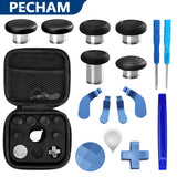 Pecham 17-in-1 Thumbsticks Paddles Accessories Fit for Xbox One Elite Series 2/Elite Series 2 Core Controller