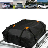 Pecham Car Rooftop Cargo Carrier Bag, 15 Cubic Feet 100% Waterproof Heavy Duty 420D Car Roof Bag for All