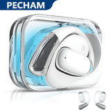 Pecham AI Language Translation Earbuds, 3-in-1 Real-Time AI Translator Earbuds for 144 Languages, Wireless Bluetooth Headphones Translator Compatible with iOS & Android for Travel, Business, Leaning