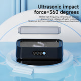INSMART Ultrasonic Cleaner for Jewelry, Dentures & Glasses - 650ml 49kHz with Stainless Steel Tank, Timer & Portable Design
