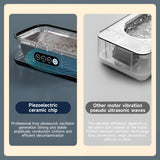INSMART Ultrasonic Cleaner for Jewelry, Dentures & Glasses - 650ml 49kHz with Stainless Steel Tank, Timer & Portable Design