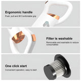 INSMART Cordless Stick Vacuum Cleaner, 5Kpa Powerful Suction, 4-in-1 Lightweight Handheld Vac for Carpet, Hard Floor, Pet Hair, Home & Car, USB Rechargeable, 20-35 Mins Runtime