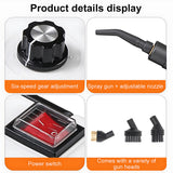 INSMART 2500W High-Pressure Steam Cleaner for Home, Steamer for Cleaning with 40oz Water Tank, 6 Adjustable Levels, 8 Accessories for Kitchen, Bathroom, Car, Tile and Grease