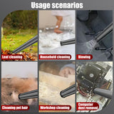 Pecham 21V Mini Leaf Blower, 2-in-1 Handheld Cordless Leaf Blower and Vacuum, 120 CFM Battery Powered Leaf Blower for Lawn Care, Patio, Garage Cleaning, Dust, Snow, and Pet Hair Removal