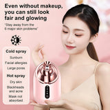 INSMART 3-in-1 Nano Ionic Facial Steamer, ABS material, Deep Hydration, Eye Relief & Pore Care