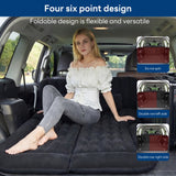INSMART Car Mattress, Inflatable Travel Bed, Outdoor Camping Back Seat Air Mattress with Pump & 2 Pillows, Blow up Air Mat Bed for SUV, RV, Truck, Home