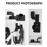Pecham EV Holder EV Charging Cable Holder EV Wall Connector Wall Mounted EV J Hook Electric Vehicle Charging Cable Holder Universal for US Plus