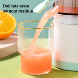 INSMART Small Electric Citrus Juicer Machines,Portable Automatic Citrus Juicer Machines with USB,for Making Fresh Orange Juice,Lemons,Kiwi Fruit,and Grapefruit(White)