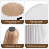 INSMART 3.2 Gallon Motion Sensor Trash Can, Automatic Odor-Proof Bathroom & Kitchen Wastebasket with Waterproof Lid,Silent Close,White Garbage Bin for Home Office