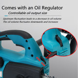 Pecham 12Inch Cordless Chainsaw, 21V 4000mAh Handheld Electric Chainsaw, Cordless Brushless Chainsaw with Auto Lubrication for Tree Pruning, Wood Cutting