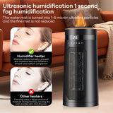 INSMART Space Heaters for Home,Portable Electric Heater with Remote,2000W PTC,12H Timer,3 Mode for Office Bedroom Home