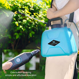 INSMART 1.35 Gal Battery Powered Sprayer, USB Rechargeable Handle, 3 Adjustable Nozzles & Shoulder Strap, Portable Electric Garden Sprayer for Lawn,Plants & Cleaning