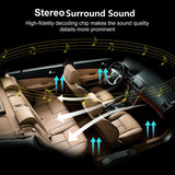 Pecham 3800W 4 Channel Car Amplifier, Digital Car Amplifier Stereo Class A/B Amp Audio with 2/4 Ohm Stable, Adjustable Low/High Pass, Bass Boost