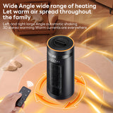 INSMART Space Heaters for Home,Portable Electric Heater with Remote,2000W PTC,12H Timer,3 Mode for Office Bedroom Home