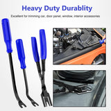 Pecham 330Pcs Trim Removal Tool, Auto Removal Set for Car Panel Dashboard Radio Puller Tool Plastic Pry Tools Clip Pliers/Fastener Pry Tool with Storage Bag - Blue