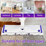 INSMART 40 Pcs PowerMop Multi-Surface Mopping Pad Refills,Disposable Microfiber Pads for Tile,Vinyl,Laminate,Hardwood Floors Cleaning