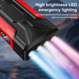 Pecham Car Battery Jump Starter 99800mAh, Jumper Starter Battery Pack for Up to 6.0L Gas & 3.0L Diesel Engines, 12V Portable Jump Box with LED Flashlight, 4 USB Ports