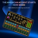 Pecham Podcast Equipment Bundle, BM-800 Podcast Microphone with Voice Changer, Audio Mixer Condenser Microphone for Laptop Computer Vlog Living Broadcast Live Streaming YouTube TikTok