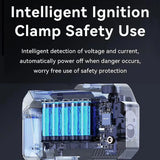 Pecham Car Jump Starter with Air Compressor, 2000A Car Battery Jump Starter with 150PSI Digital Tire Inflator, Portable Battery Jump Box with Smart Charging Port and LCD Display