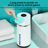 INSMART Automatic Soap Dispenser, 14.2oz/420ml Electric Touchless Foam Sensor Soap Dispenser, USB Rechargeable, Suitable for Bathroom and Kitchens, Wall-Mounted