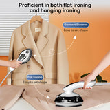 INSMART Steamer for Clothes,Portable Garment Steamer with 25s Fast Heat-Up,1100W Strong Penetrating Steam,120MLBig Capacity, for Home, Office & Travel Use,White