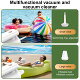 Pecham Handheld Vacuum Cleaner, 4-in-1 Air Duster and Vacuum Cleaner 10000Pa with Dual LED Light, Cordless Car Vacuum with Multi-Nozzles for Car, Office, Home