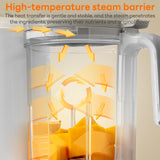 INSMART Baby Food Maker Steamer and Blender,One Step Baby Food Processor Steamer Puree Blender,Touch Screen Control,for Fruit,Vegetable,Meat,BPA-Free,450W,2-14oz,White