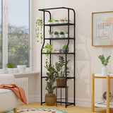 INSMART 3-Tier Over The Toilet Storage Rack for Home Use,Freestanding Bathroom Organizer Shelf with 0.63 In Thickened metal Steel Pipe,Space-Saving for Bathroom & Laundry,Holds 2X Weight Black