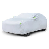 Pecham SUV Car Cover Waterproof with Side Door Zipper UV Protective Universal Vehicle Cover