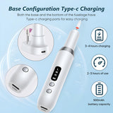 INSMART Cordless Electric Nail Drill Kit – 15000 RPM Rechargeable Electric Nail File for Manicure with 3 Speeds, LED Display, Dual Charging, 12 Bits, 6 Sanding Bands & Base