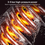 INSMART Steam Cleaner,2500W Temperature Steam Cleaning Machine with 3 Brush Heads 1L Multi-Purpose Steamer for Kitchen, Bathroom,Floor,Car