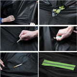 Pecham Truck Cover Waterproof All Weather, Universial Car Covers Windproof Sun UV Snow Rain Dust Resistant Fit for Large Pickups - Length Up to 240"