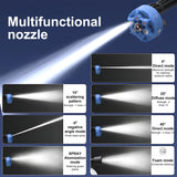 Pecham 48V Cordless Pressure Washer, 900PSI Portable Car Washer with 2 x Rechargeable Battery, High Power Handheld Washer with 7-in-1 Adjustable Nozzle for Car, Floor, Fence, Garden