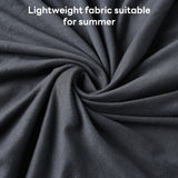 Pecham Waterproof Rear Bench Seat Cover, Heavy Duty Back Seat Covers for Cars Trucks SUV, Full Size Seat Cover for Kids, Pets & Vehicle Protection - Gray