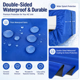 IBTORO Mini Split Cleaning Kit, 13pcs Waterproof AC Wash Bag with Support Panels for 1-2P Wall Unit