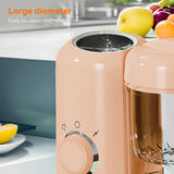 INSMART Baby Food Maker Steamer and Blender,4-in-1 Multifunctional Baby Food Processor with Steam Cooking,Micro-stirring,Defrosting,Heating,Auto Shut-Off,Tritan Material,Pink