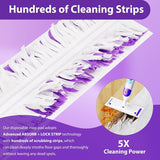 INSMART 40 Pcs PowerMop Multi-Surface Mopping Pad Refills,Disposable Microfiber Pads for Tile,Vinyl,Laminate,Hardwood Floors Cleaning