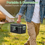 INSMART 6.3-Cup Cordless Electric Lunch Box for Adults, Heated Lunch Box for Men with Scheduled Heating, Portable Car Food Warmer with Utensils, Two-Tier Bag,Dishwasher Safe,Removable Divider